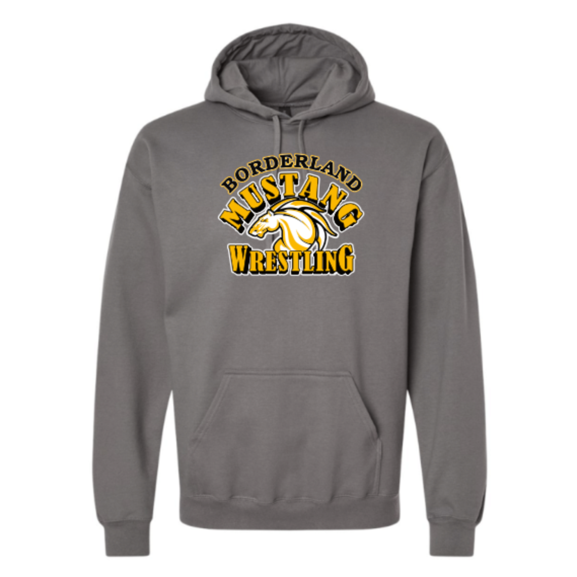 Borderland Mustang Wrestling - Adult Unisex Hoodie | Hasbargen Customs