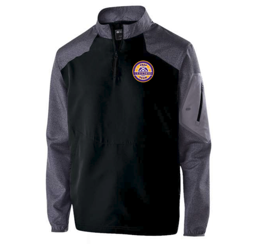 Ladies Momentum Team 1/4 Holloway Raider Quarter-Zip Pullover